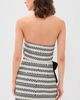 Shoshanna Shoshanna Shelley Dress Ecru/Jet - 3