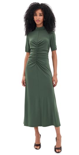 Shoshanna Shoshanna Shelly Dress Olive