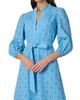 Shoshanna Women's Adele Embroidered Cotton-Linen Midi-Dress - 4