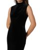 Shoshanna Women's Audrey Velvet Draped Midi-Dress - 4