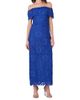 Shoshanna Women's Avril Floral Lace A-Line Midi Dress - 2