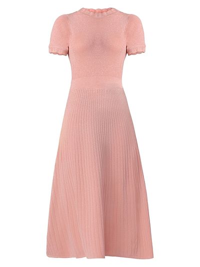 Shoshanna Women's Darby Glittery Maxi Sweaterdress