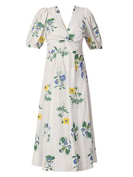 knee length dresses for ladies Blush Lace Maxi Dress with Mesh Detail