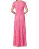 Shoshanna Women's Ellie Lace A-Line Gown - 3