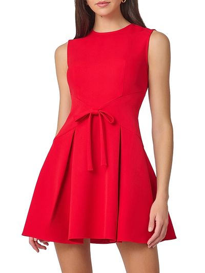 Shoshanna Women's Hattie Crepe Minidress