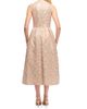 Shoshanna Women's Ivanna Floral Crisscross Halterneck Dress - 3