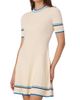 Shoshanna Women's Kate Striped Knitted Mini Dress - 4
