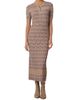 Shoshanna Women's Lara Henley Midi-Dress - 2