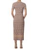Shoshanna Women's Lara Henley Midi-Dress - 3