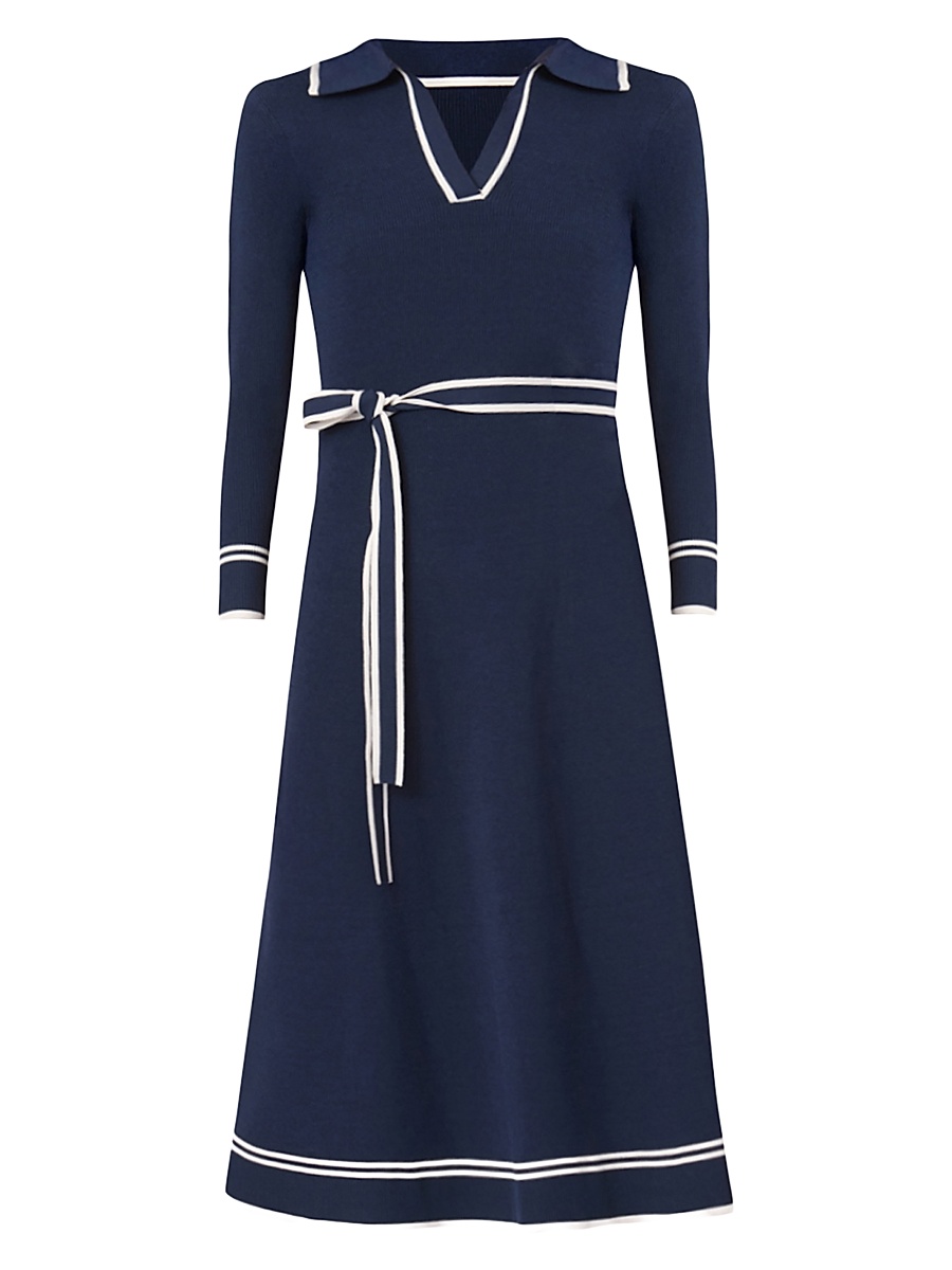 shoshanna a-line dress Midnight Dory Dress