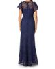 Shoshanna Women's Manuela Lace V-Neck Maxi Dress - 4