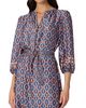 Shoshanna Women's Scout Geometric Tie-Waist Midi-Dress - 4