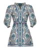 Shoshanna Women's Vesey Tapestry Print Mini Shirtdress - 5