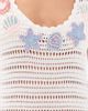 Show Me Your Mumu Show Me Your Mumu After Sun Coverup Mini Dress Seashell Crochet - 6