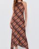 Show Me Your Mumu Show Me Your Mumu Dasha Dress Rich Plaid Satin - 2