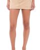 Show Me Your Mumu Show Me Your Mumu Faux Suede Vancouver Skort Beige Faux Suede - 1