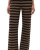 Show Me Your Mumu Show Me Your Mumu Feel Good Pants Coffee Stripe Knit - 1
