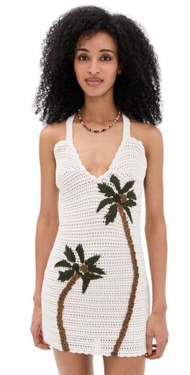 Show Me Your Mumu - Steph Mini Dress Italian Picnic Linen M