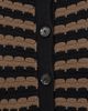 Show Me Your Mumu Show Me Your Mumu Inez Cardigan Coffee Stripe Knit - 6