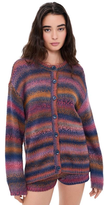 Show Me Your Mumu Show Me Your Mumu Inez Cardigan Spacedye Knit