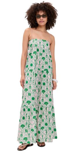 Show Me Your Mumu - Steph Mini Dress Italian Picnic Linen M
