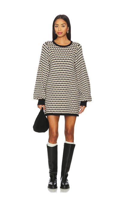 show me your mumu knit dress Kate Halter Dress ~ Black Knit  Show Me Your Mumu