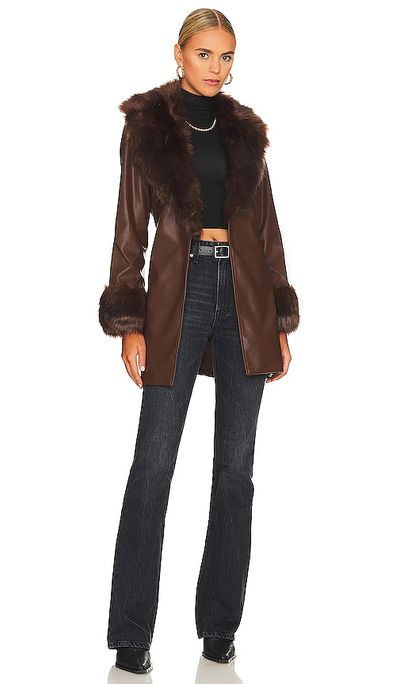Show Me Your Mumu Show Me Your Mumu Penny Lane Faux Leather Jacket