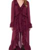 Show Me Your Mumu Show Me Your Mumu Shiloh Maxi Dress Burgundy Knit - 1