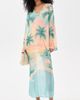 Show Me Your Mumu Show Me Your Mumu Staycation Coverup Maxi Dress Sunset Cove Chiffon - 5