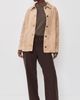 Show Me Your Mumu Show Me Your Mumu Vancouver Jacket Beige Faux Suede - 5