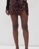 Show Me Your Mumu Show Me Your Mumu Vera Skort Burgundy Sequins - 2