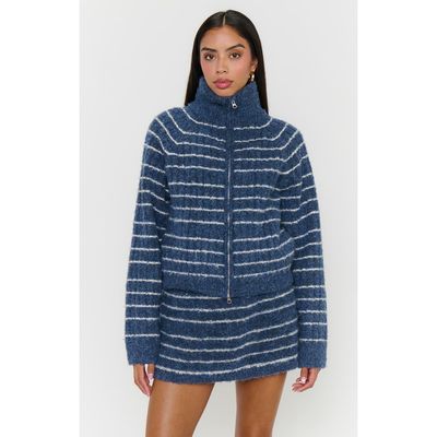 Show Me Your Mumu Show Me Your Mumu Walker Zip Sweater