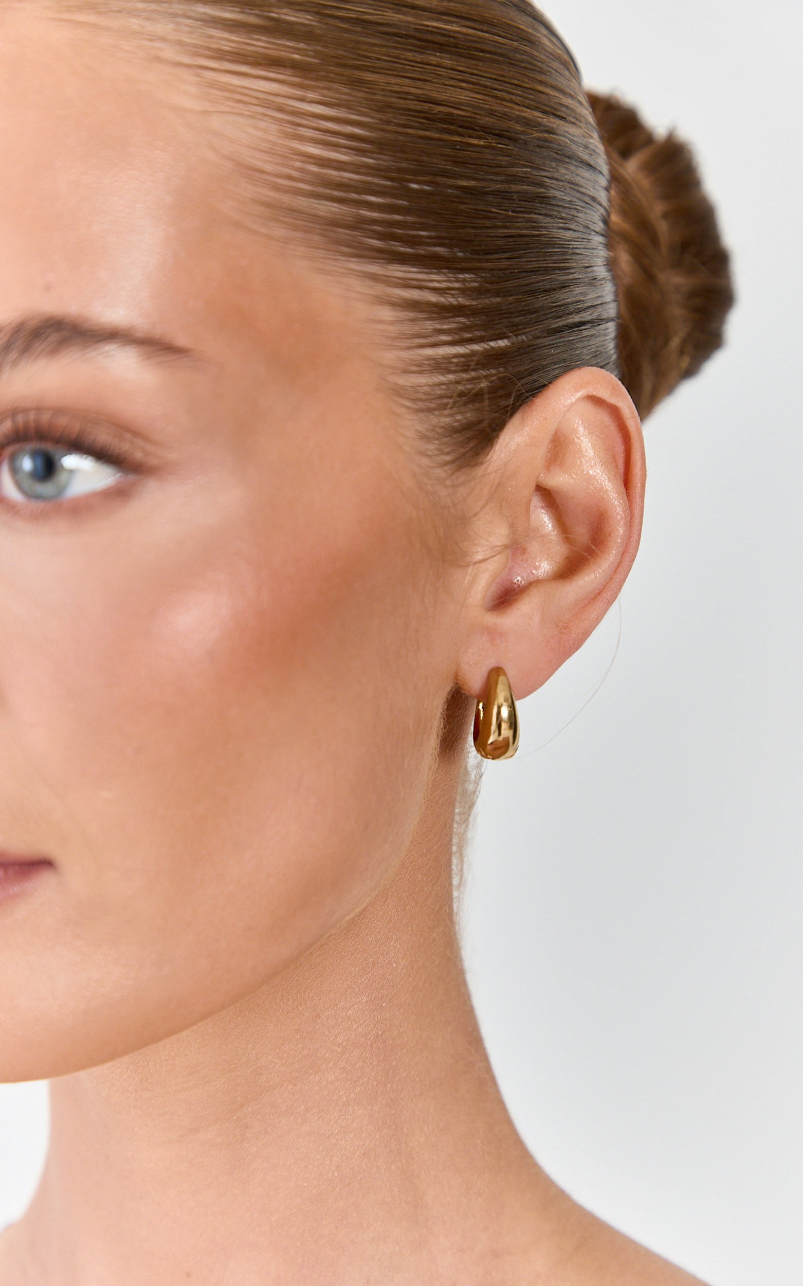 Showpo Skye Earrings - 3 Pack Hoop Earrings in Gold Plated 18k