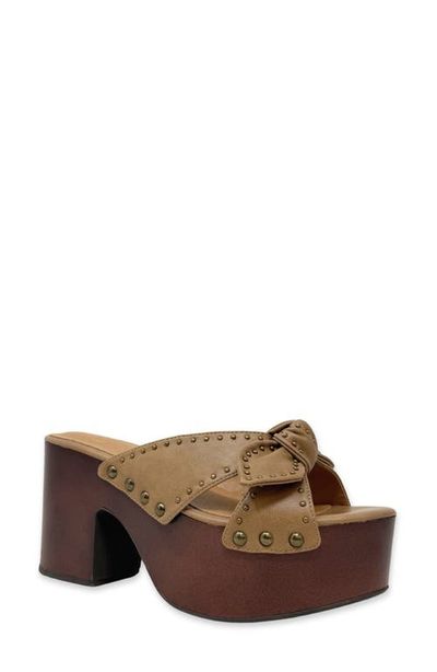 SHUSHOP SHUSHOP Eliza Platform Slide Sandal