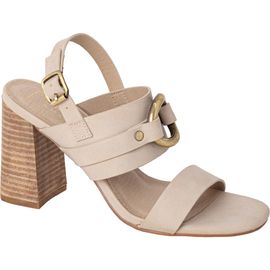 SHUSHOP SHUSHOP Hannah Block Heel Slingback Sandal