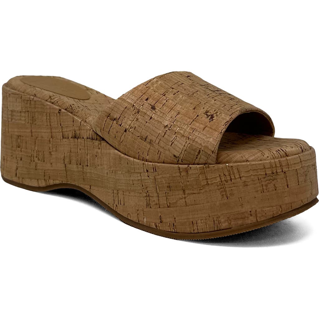 SHUSHOP SHUSHOP Ivy Platform Slide Sandal