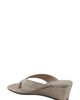 SHUSHOP SHUSHOP Jackie Croc Embossed Wedge Sandal - 2