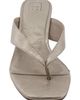 SHUSHOP SHUSHOP Jackie Croc Embossed Wedge Sandal - 4