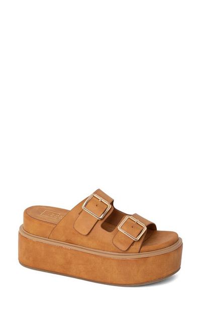 SHUSHOP SHUSHOP Lucinda Platform Slide Sandal