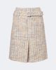Shushu/Tong Shushu/Tong Belted checked cotton-blend miniskirt - 1