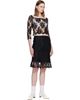 SHUSHU/TONG SHUSHU/TONG Black Flared Midi Skirt - 4
