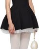 SHUSHU/TONG SHUSHU/TONG Black Two-Piece Strapless Puffy Minidress - 2