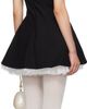 SHUSHU/TONG SHUSHU/TONG Black Two-Piece Strapless Puffy Minidress - 3