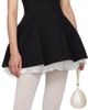 SHUSHU/TONG SHUSHU/TONG Black Two-Piece Strapless Puffy Minidress - 5