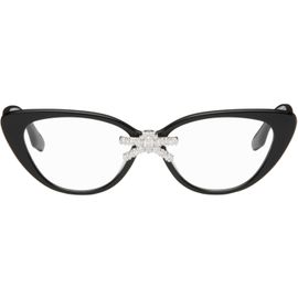 SHUSHU/TONG SHUSHU/TONG Black YVMIN Edition Front Jeweled-Bowknot Glasses