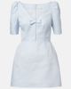 Shushu/Tong Shushu/Tong Bow-detail linen minidress - 1