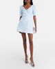 Shushu/Tong Shushu/Tong Bow-detail linen minidress - 2