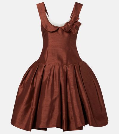 Shushu/Tong Shushu/Tong Bow-detail mini dress