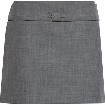 Shushu/Tong Shushu/Tong Bow Low Rise Miniskirt