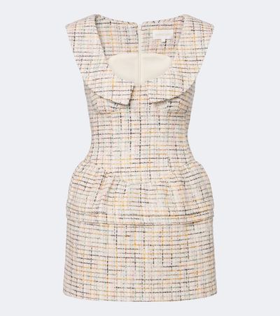 Shushu/Tong Shushu/Tong Cotton-blend tweed minidress